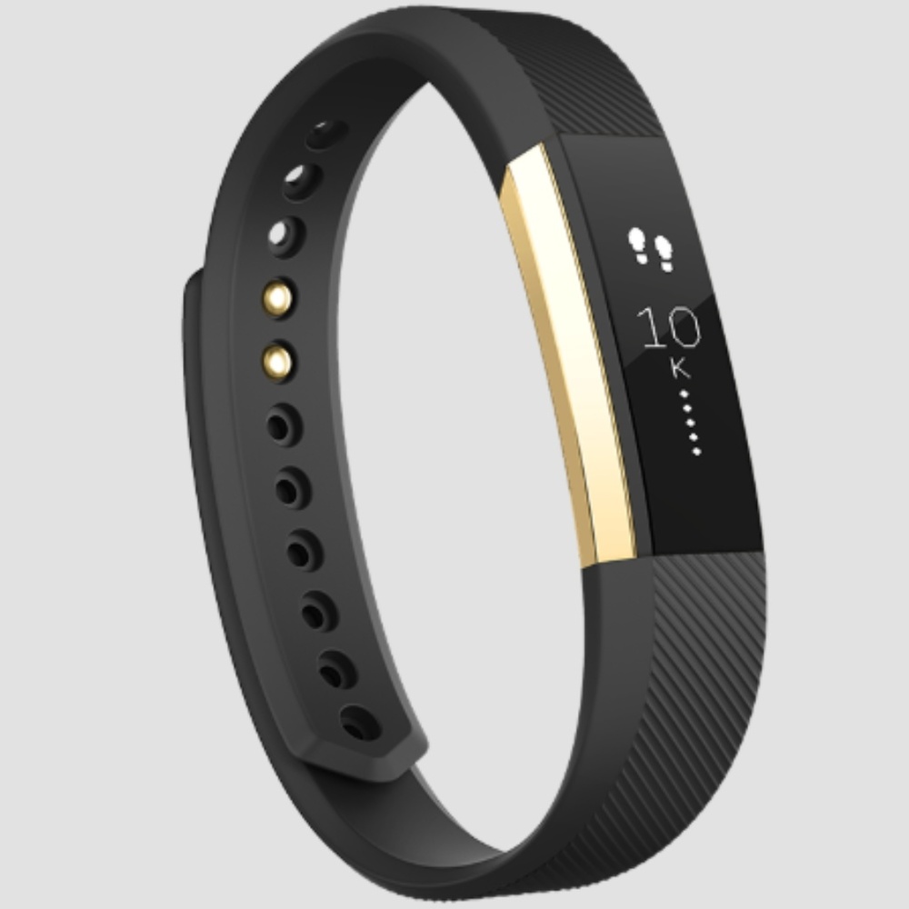 Fitbit Alta special Edition–Black/22k Gold Plated